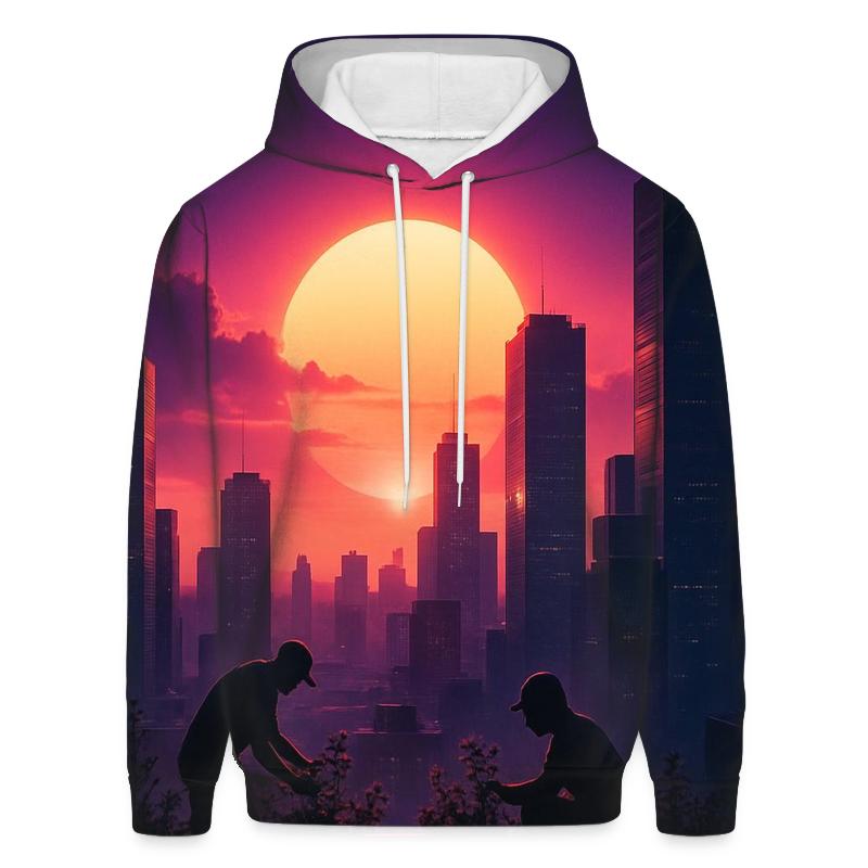City Halo Golden Hour hoodie trends