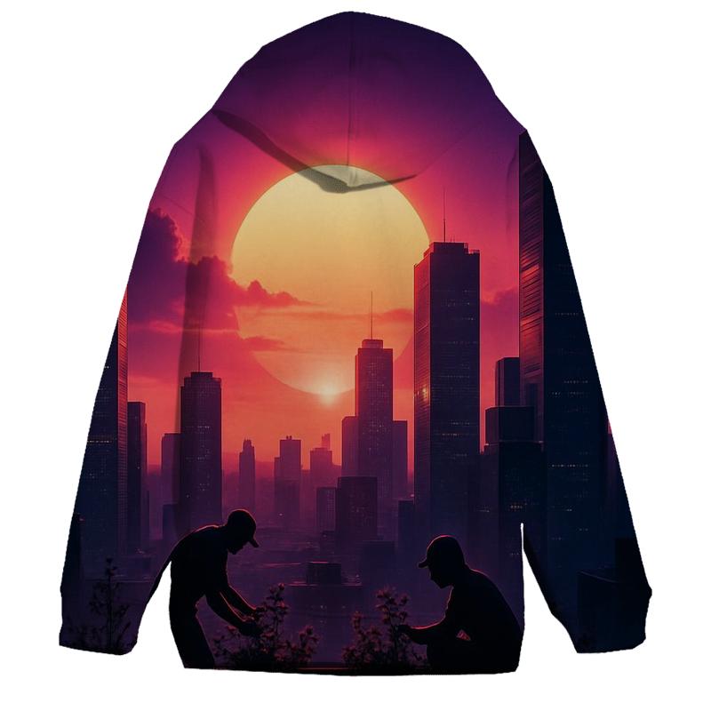 City Halo Golden Hour hoodie trends