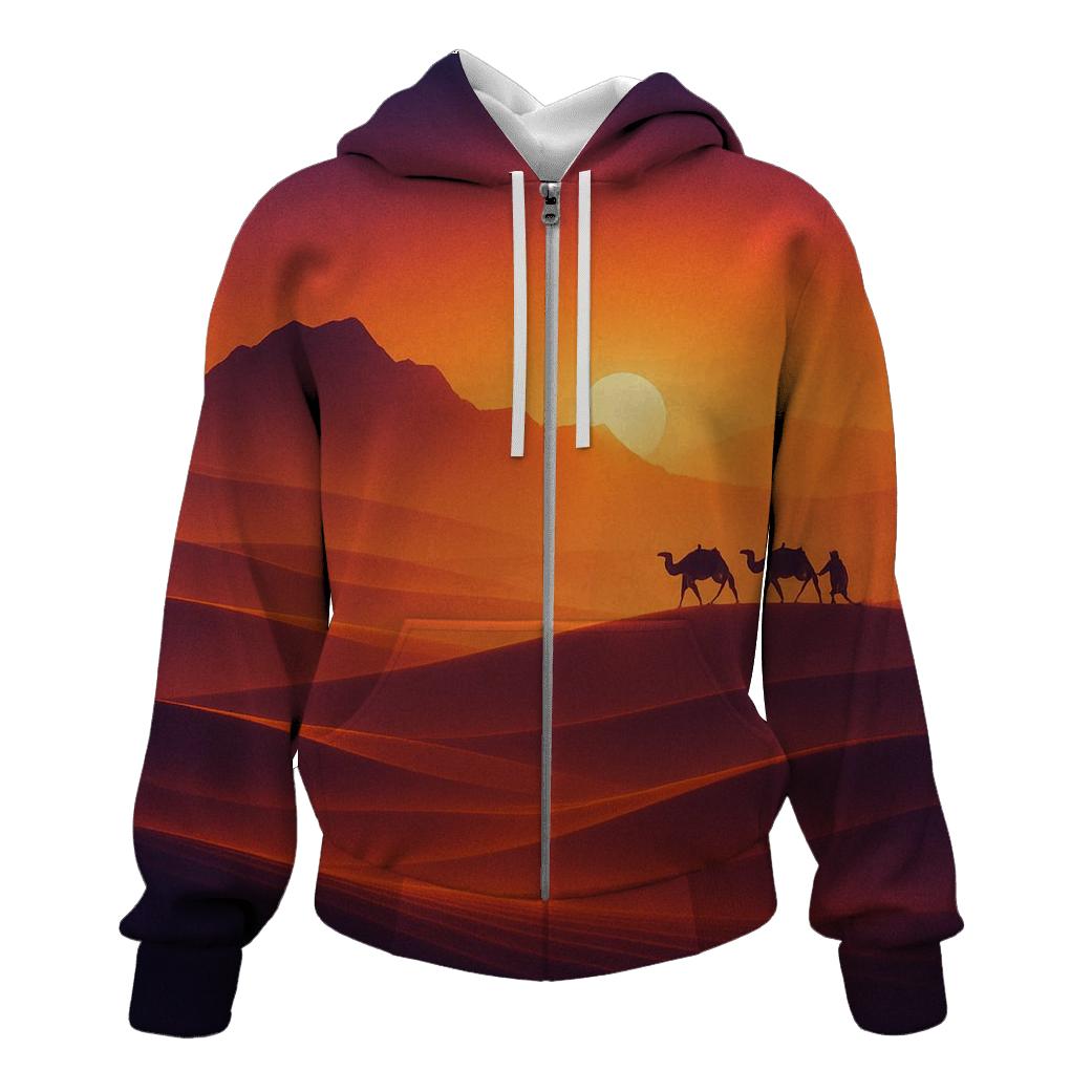 Desert Ribbon Dusk hoodie trends