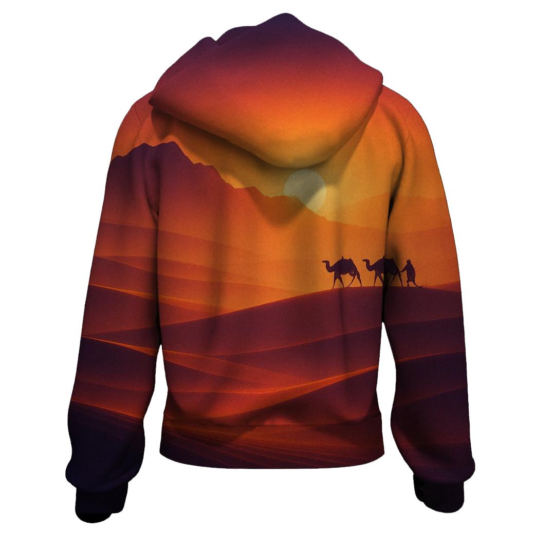 Desert Ribbon Dusk hoodie trends