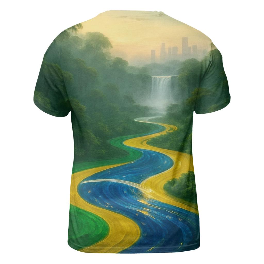 Amazon Ribbon unique graphic print tees