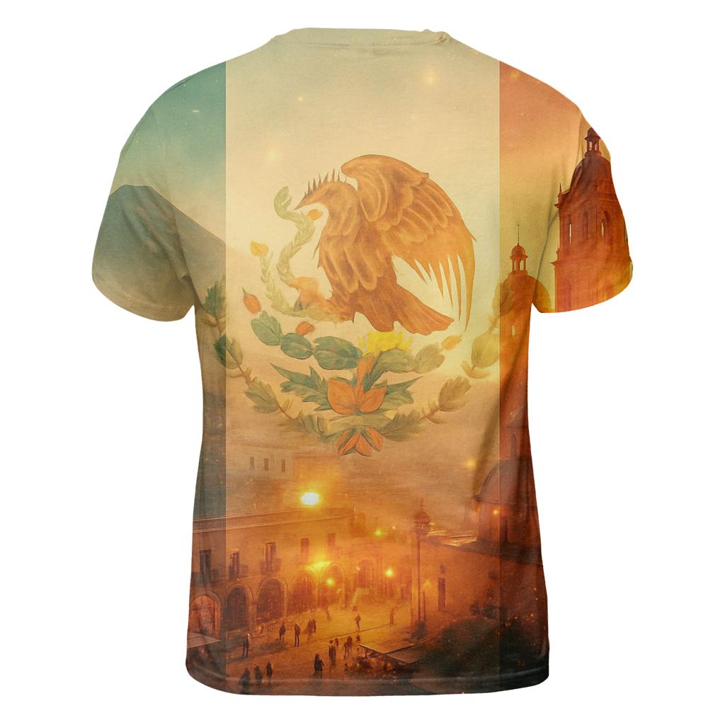 Desert Fiesta Emblem statement graphic shirts