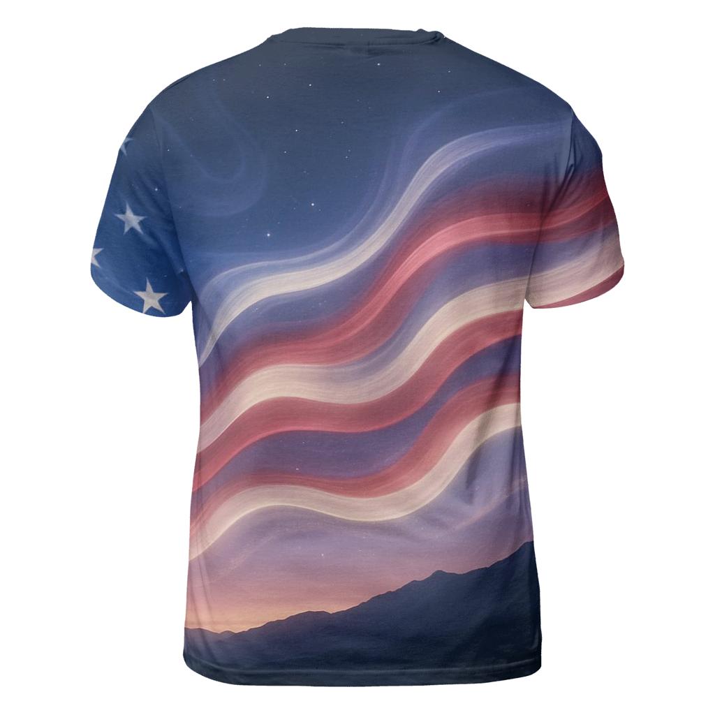 Starstream Aurora artistic all-over print tops