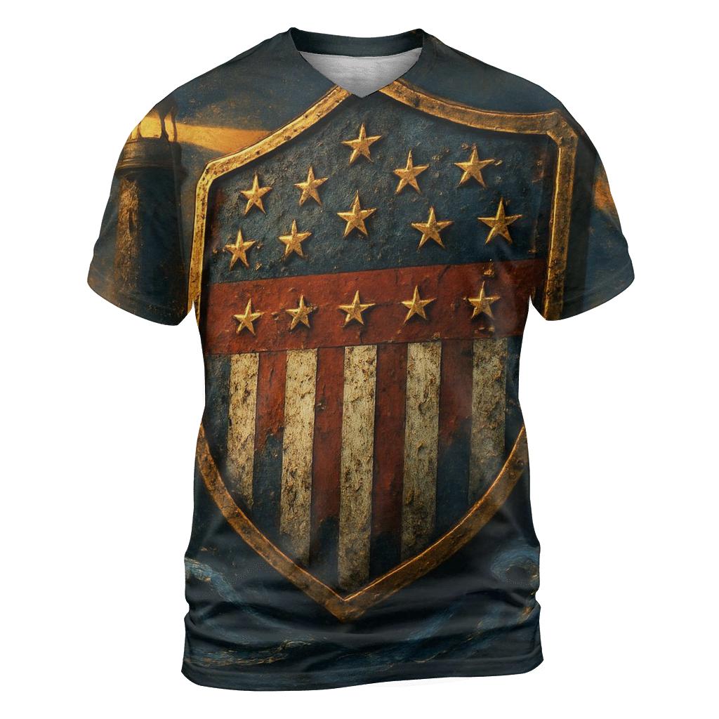 Shield Of The Coast custom all-over print shirts