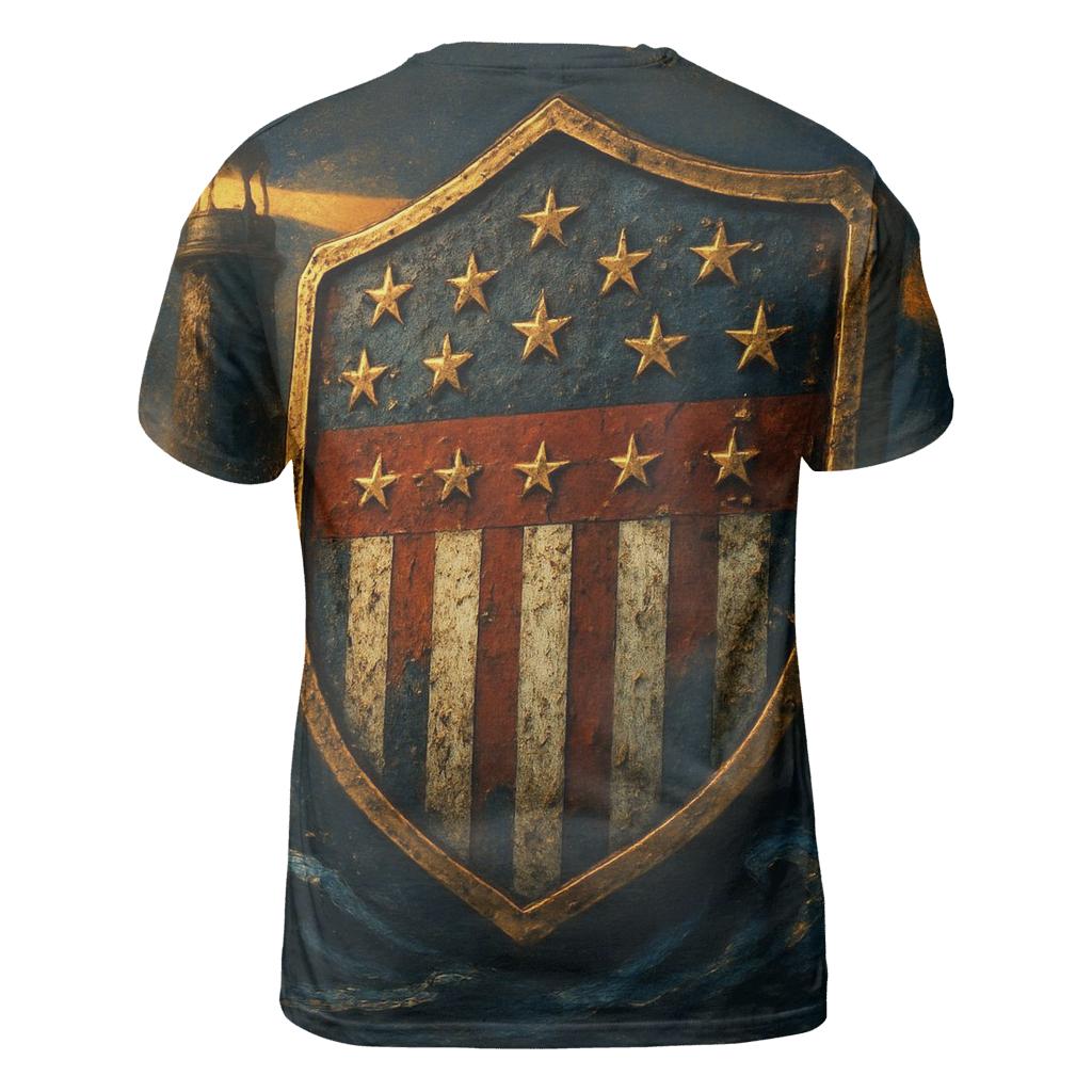 Shield Of The Coast custom all-over print shirts