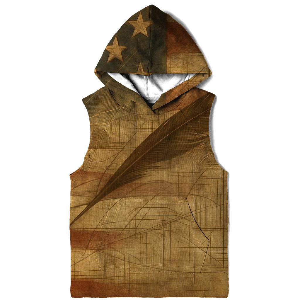 Founding Threads Collage printed hoodies