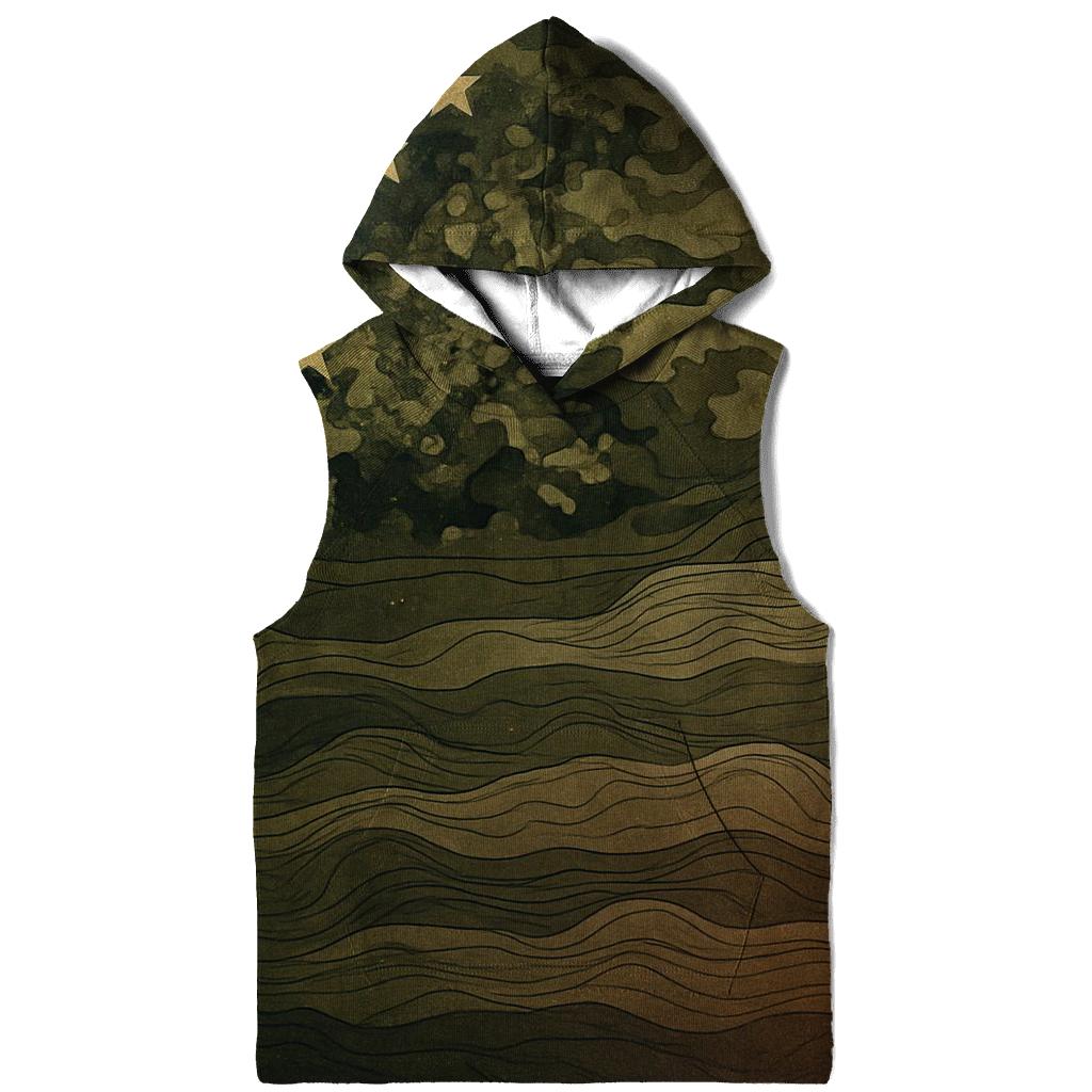 Camo Starfield Merge pullover hoodies