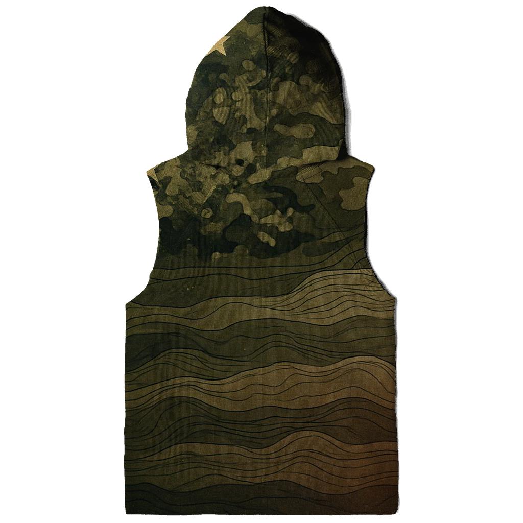 Camo Starfield Merge pullover hoodies
