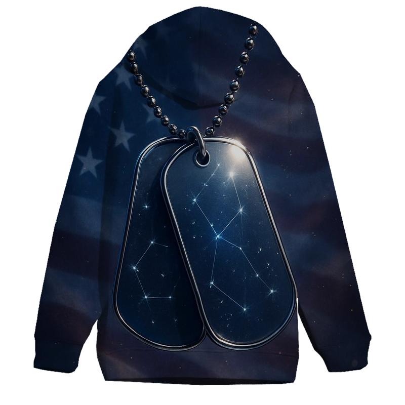 Dog Tags Of The Milky Way designer hoodies