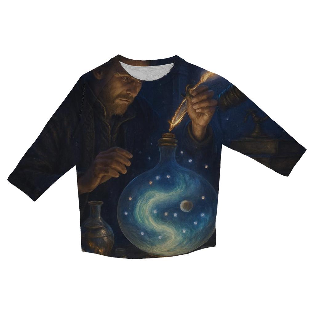 Comet Tail Alchemist cotton quarter sleeve shirts