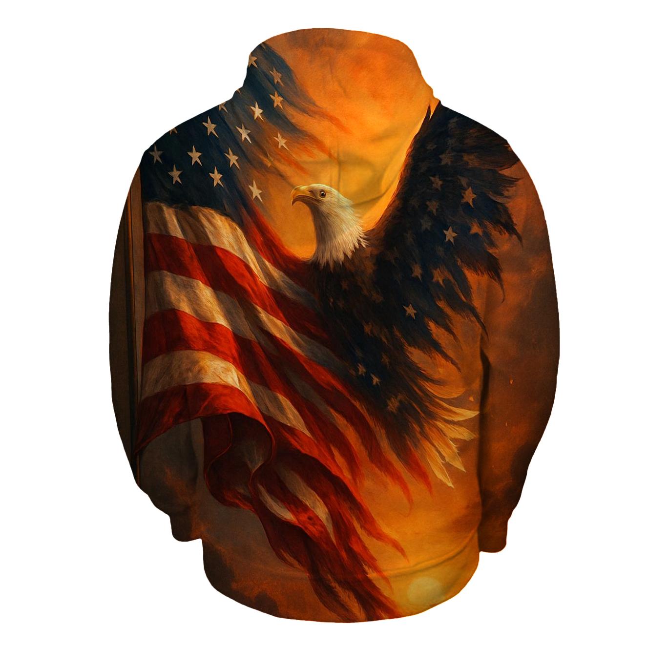 Liberty Flame Banner hoodie styles