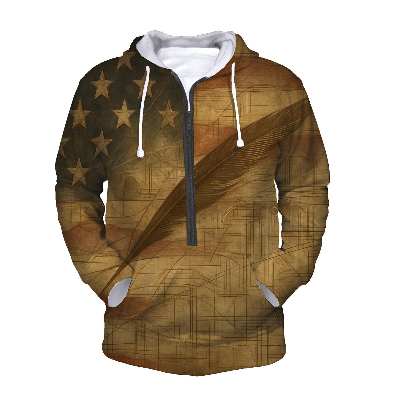 Founding Threads Collage hoodie trends