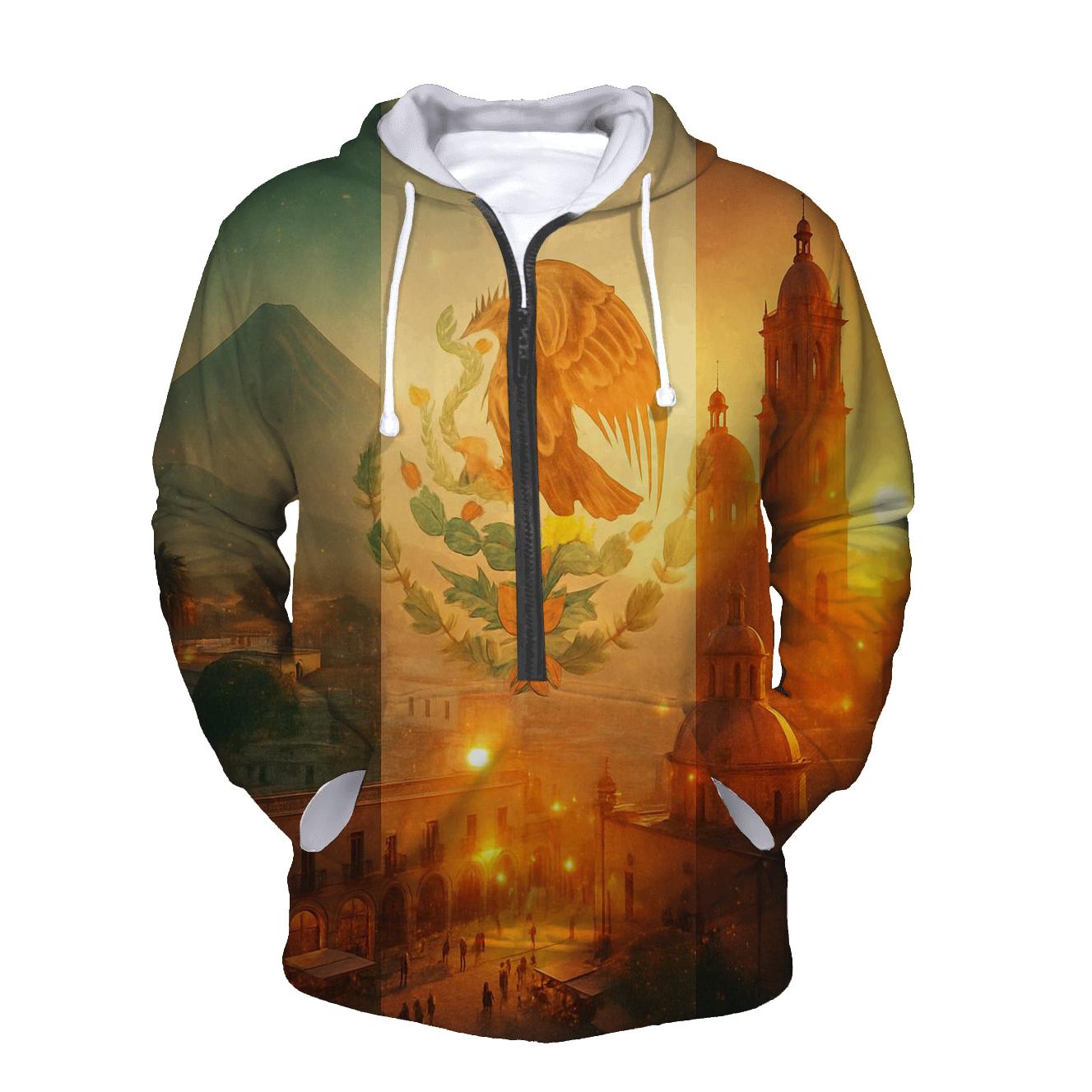 Desert Fiesta Emblem embroidered hoodies