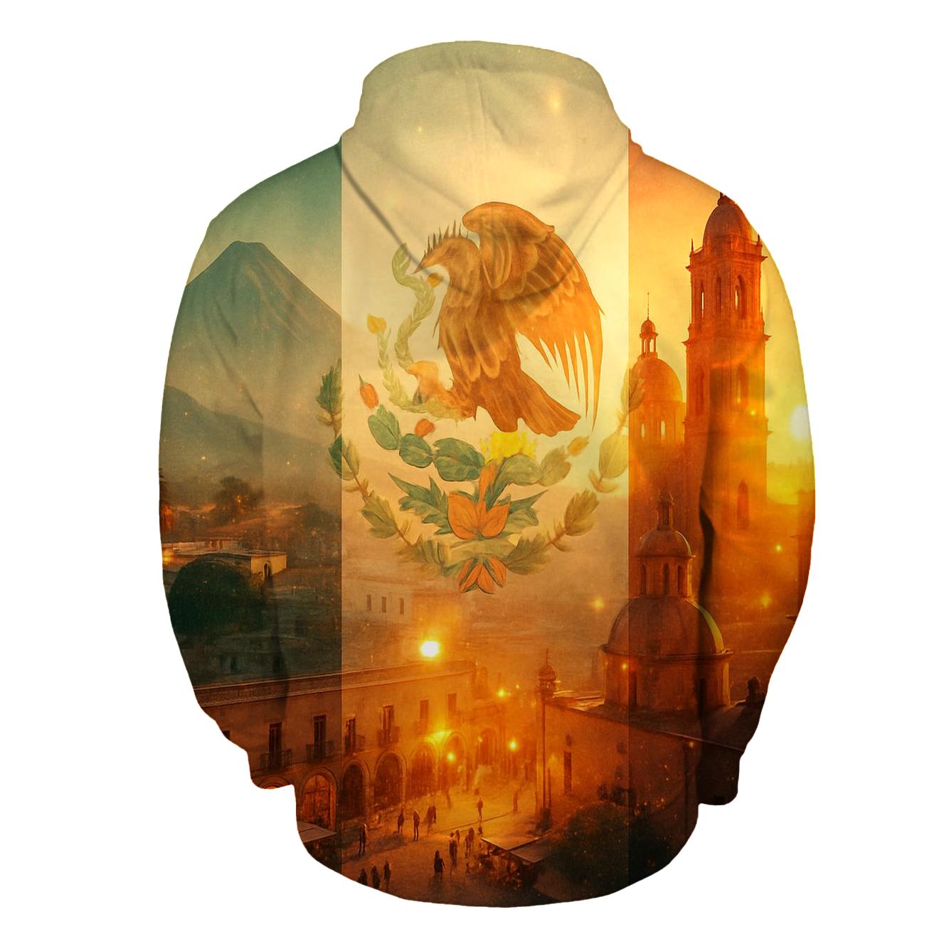 Desert Fiesta Emblem embroidered hoodies
