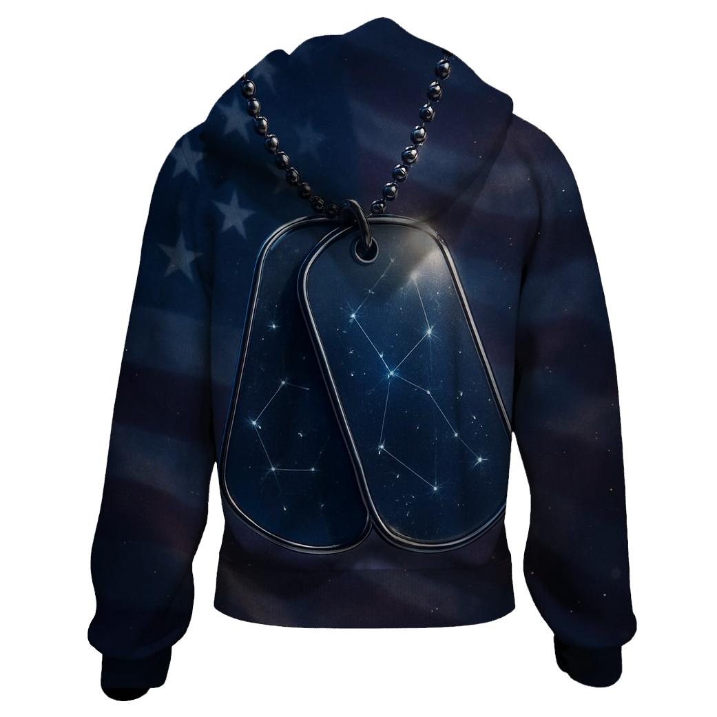 Dog Tags Of The Milky Way hoodie trends