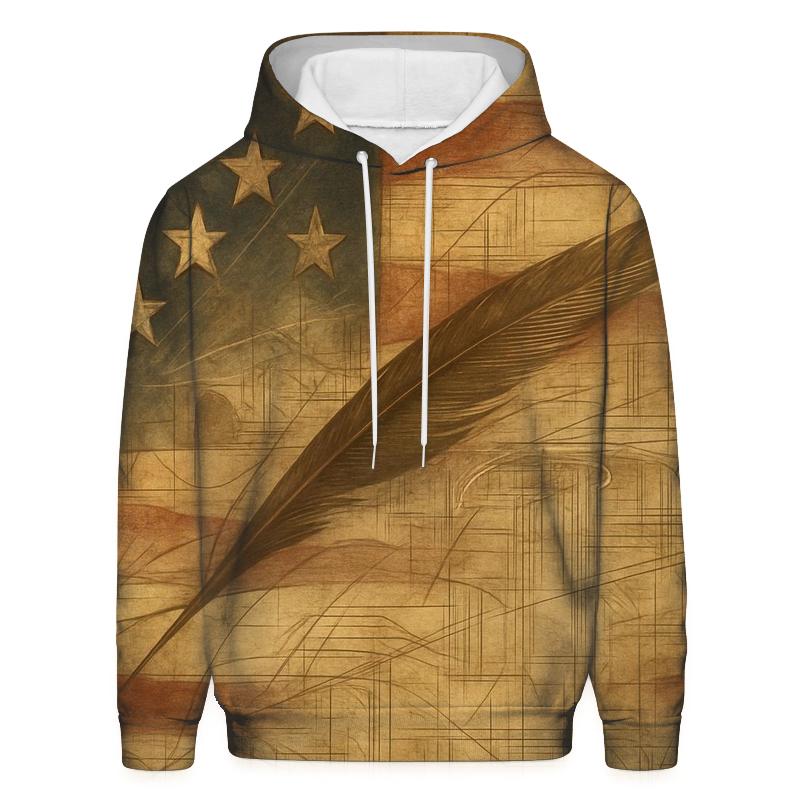 Founding Threads Collage graphic hoodies