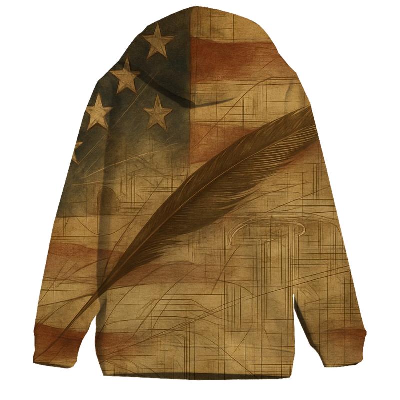 Founding Threads Collage graphic hoodies