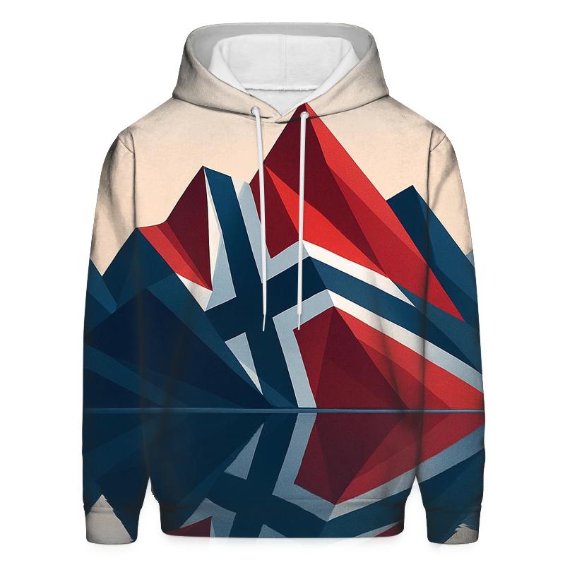 Nordic Fjord Fold heavyweight hoodies