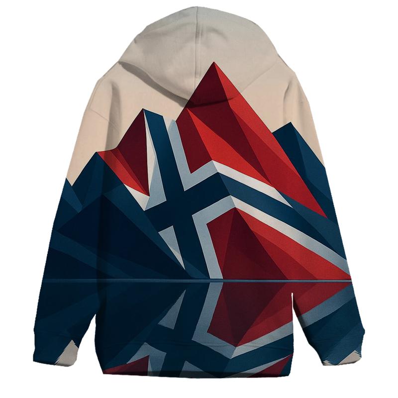 Nordic Fjord Fold heavyweight hoodies
