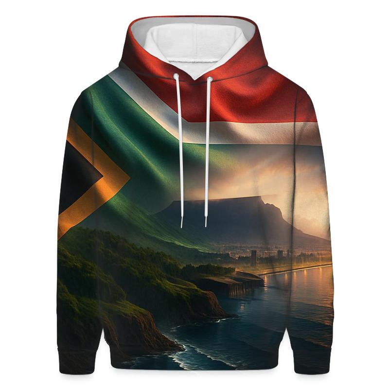 Rainbow Coast Herald embroidered hoodies