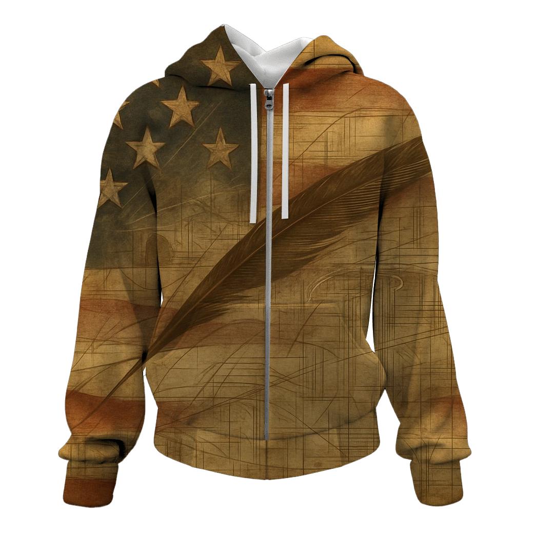 Founding Threads Collage hoodie styles