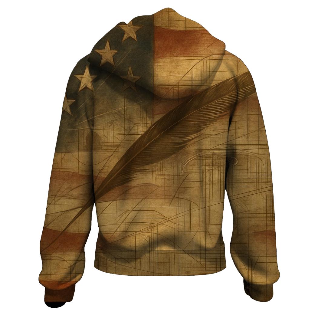 Founding Threads Collage hoodie styles