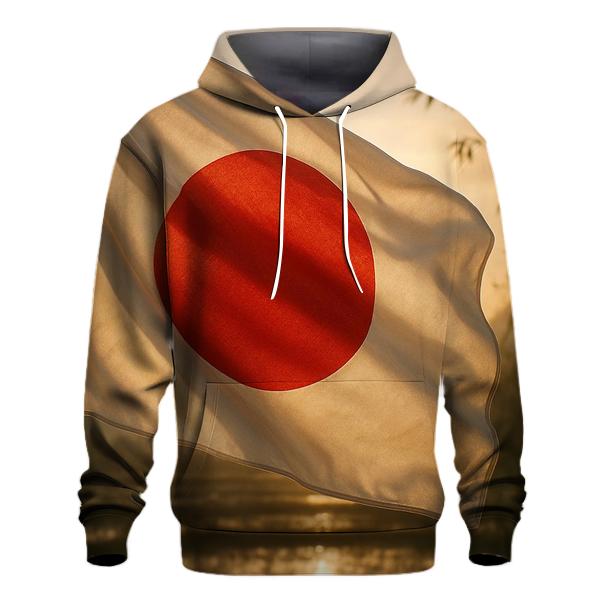 Rising Sun Silk graphic hoodies