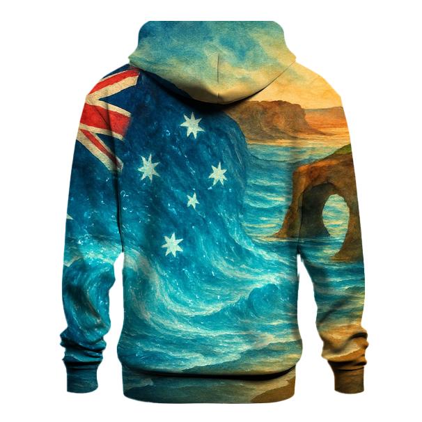 Southern Cross Tide printed hoodies