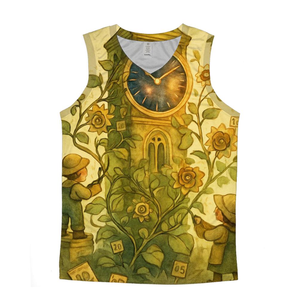 Clocktower Gardeners sports performance tank tops
