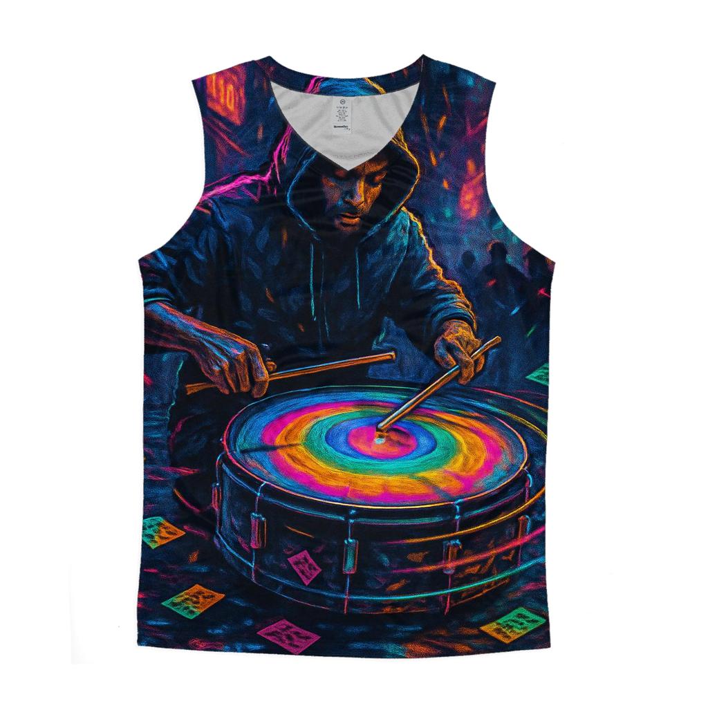 Prism Street Drummer designer workout tanks