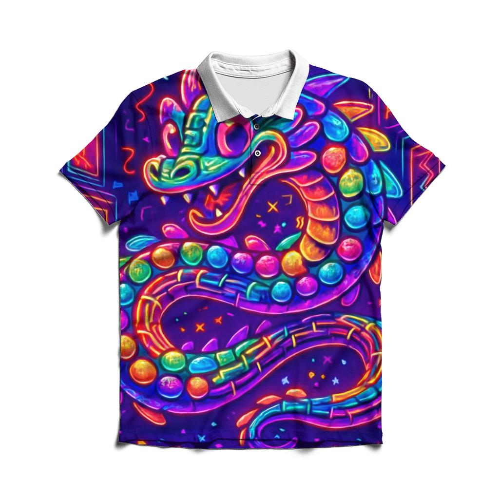 Candy Circuit Dragon classic pique polos