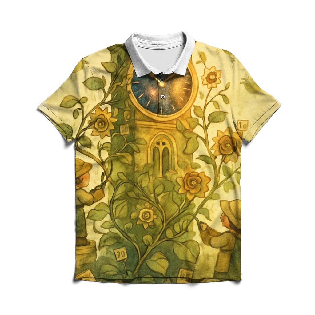 Clocktower Gardeners premium cotton polo shirts