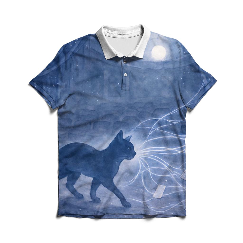 Dreamweaver Street Cat designer slim fit polos