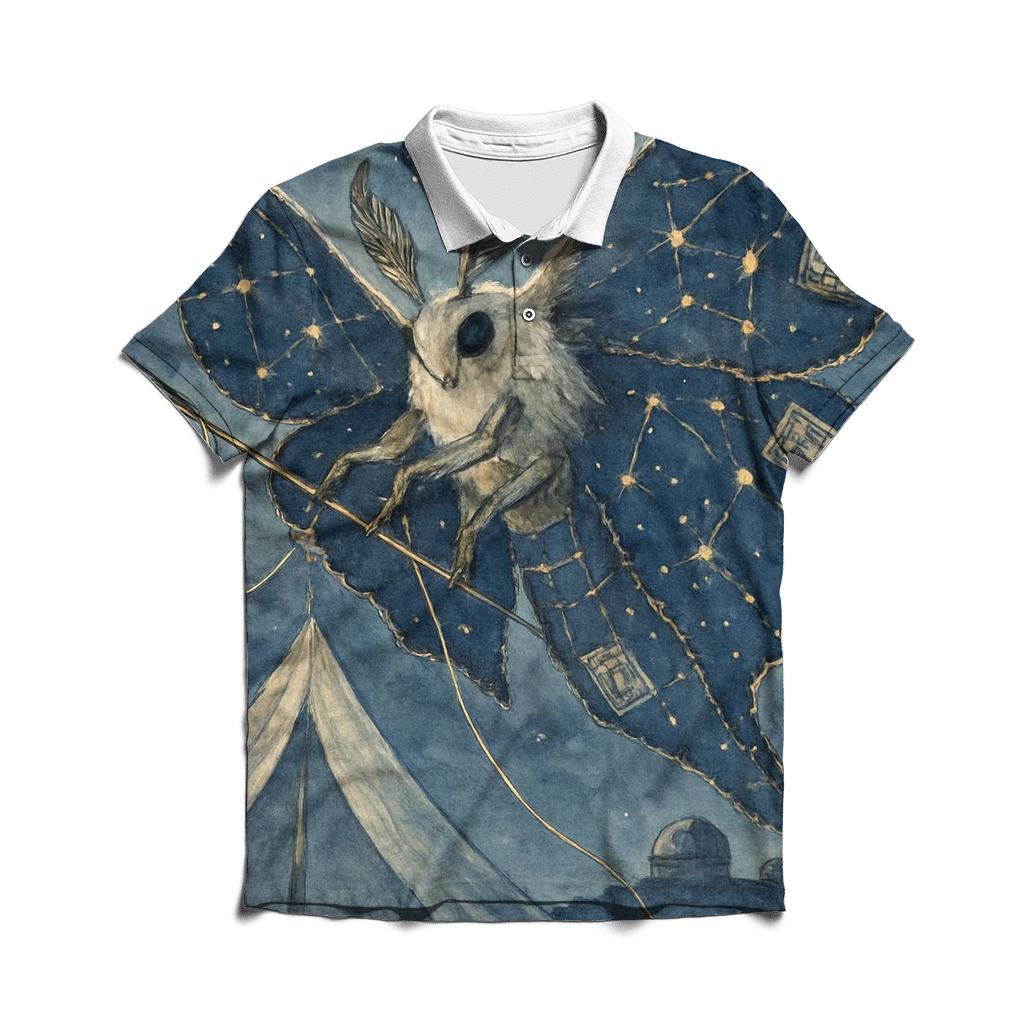 Constellation Tailor Moth custom polo shirts