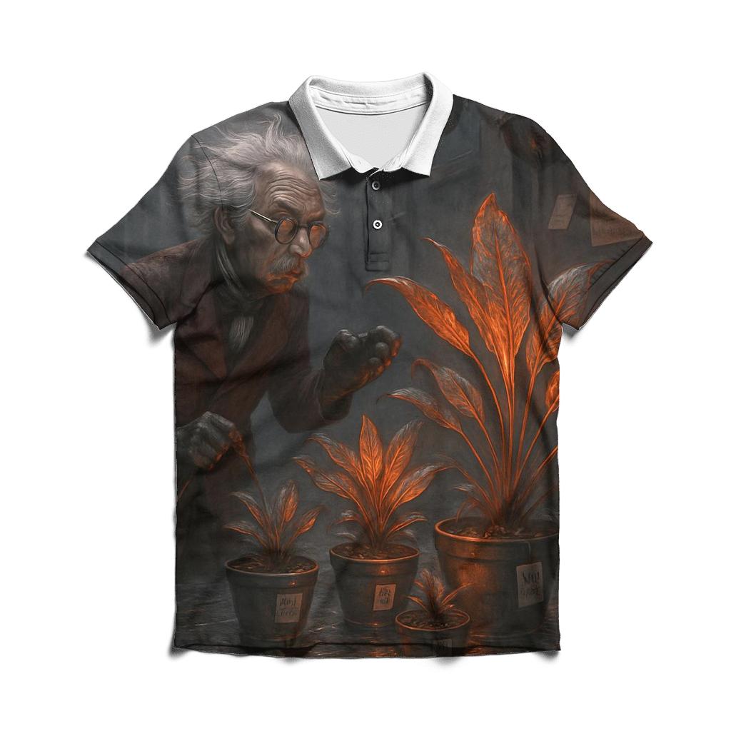 Mercury Street Botanist custom polo shirts