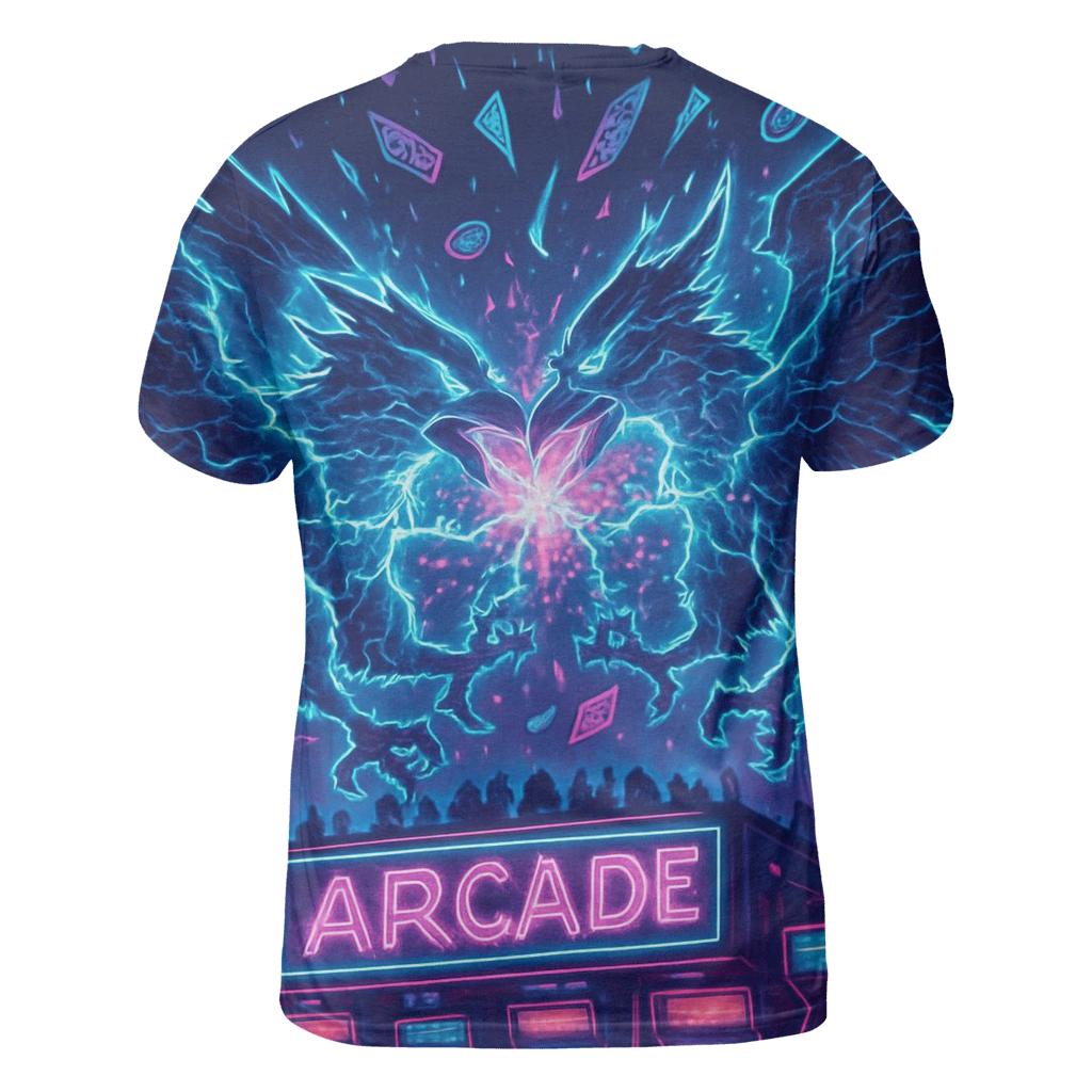 Thunderbird Arcade Duel artistic all-over print tops