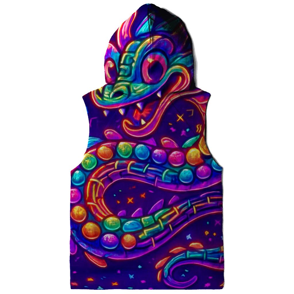 Candy Circuit Dragon printed hoodies