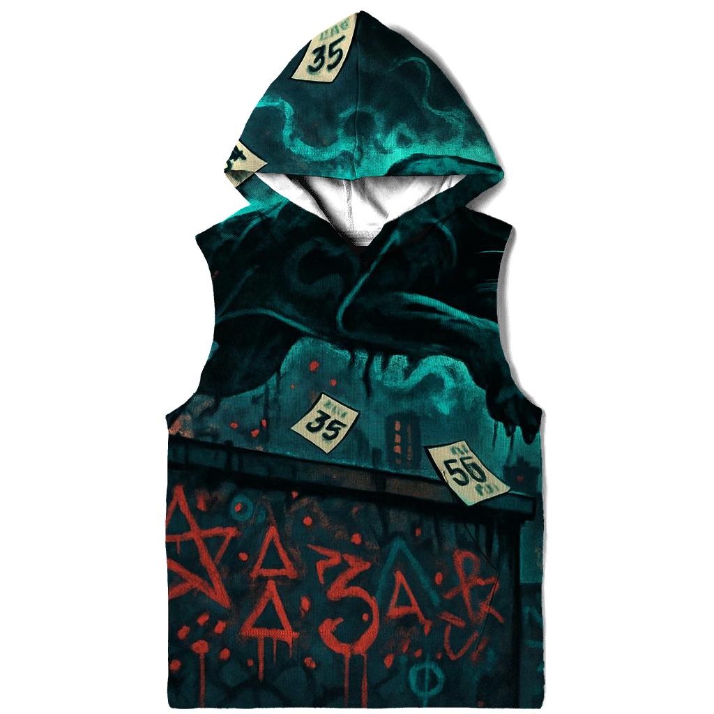 Graffiti Cloud Panther printed hoodies