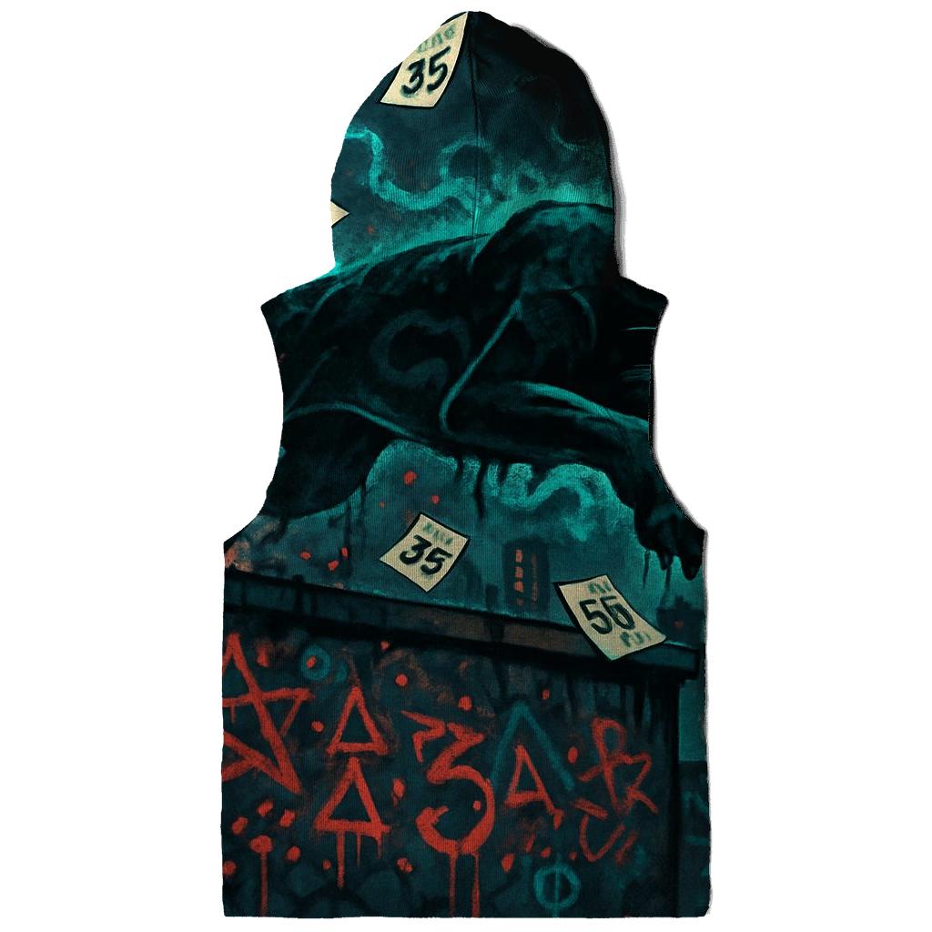 Graffiti Cloud Panther printed hoodies