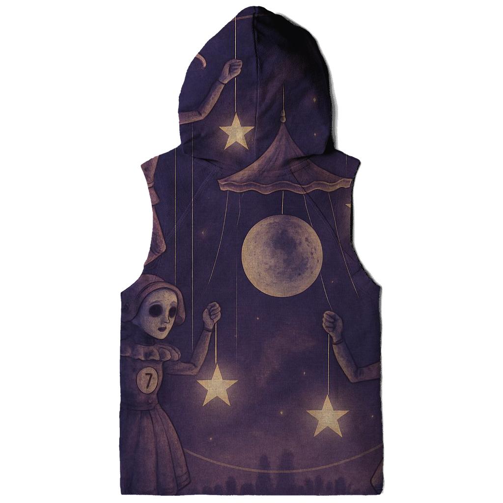 Orbiting Puppet Carousel graphic hoodies