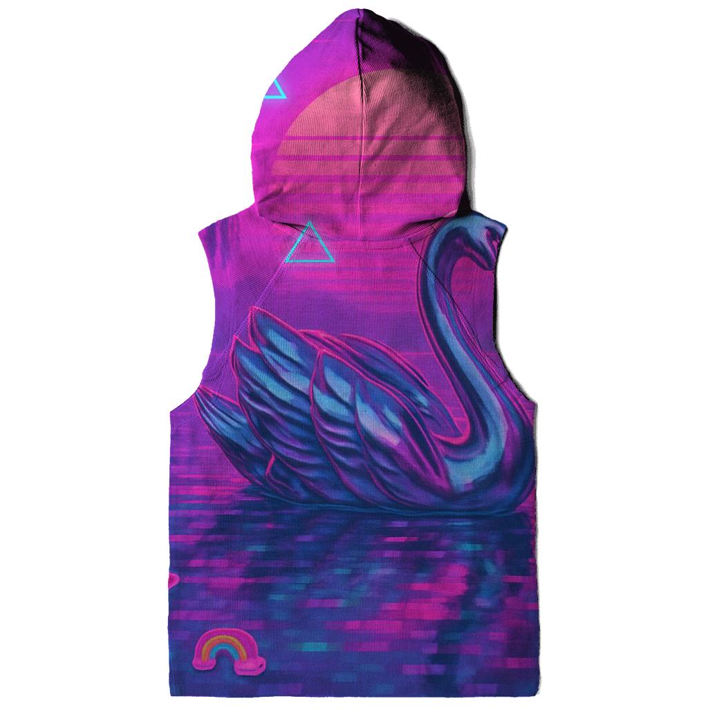 Vaporwave Swan Lake hoodie trends