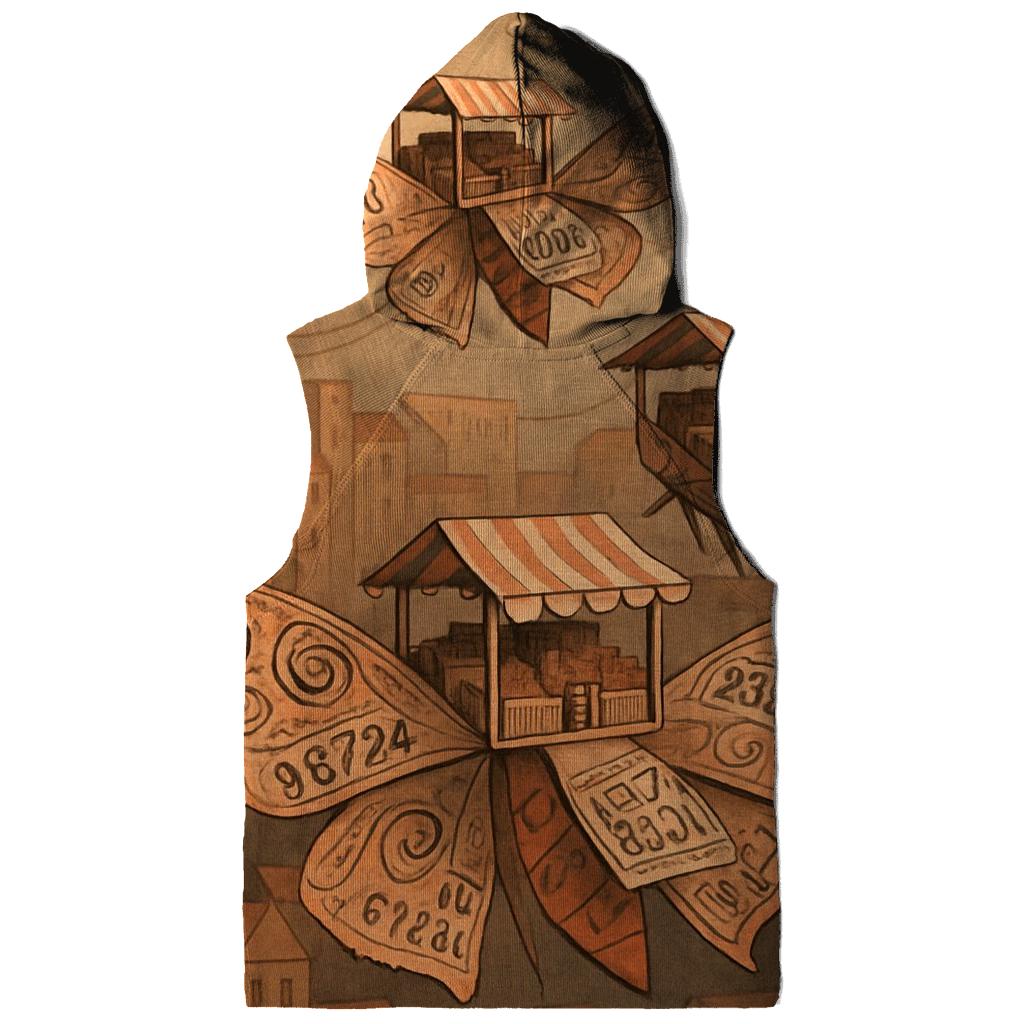 Paper City Moth Caravan embroidered hoodies