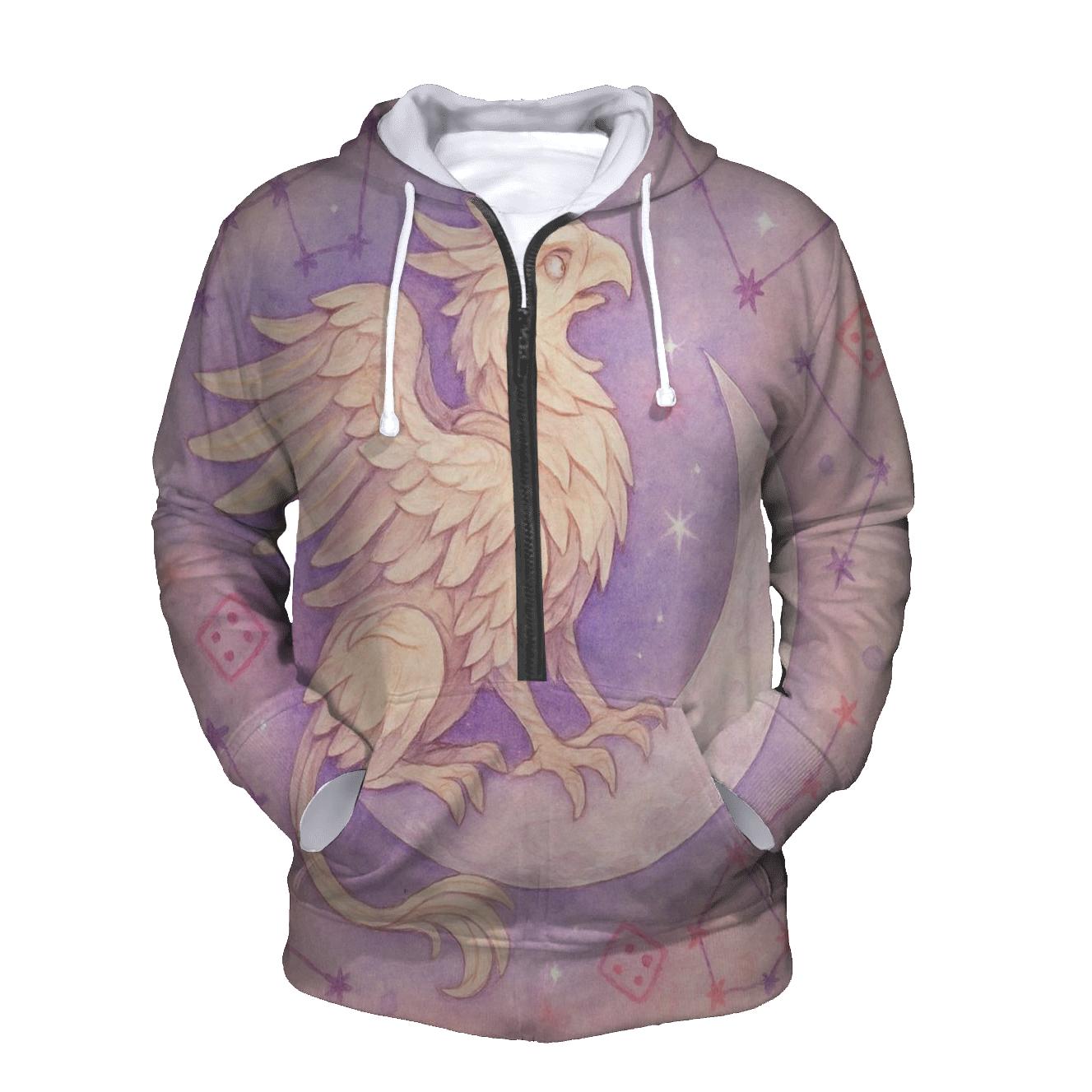 Paper Moon Gryphon printed hoodies