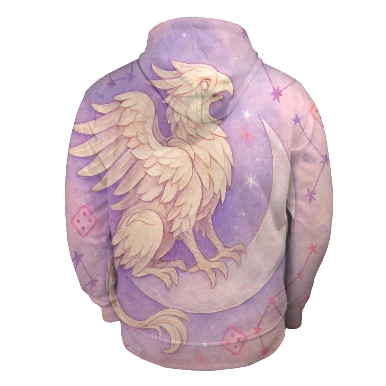 Paper Moon Gryphon printed hoodies