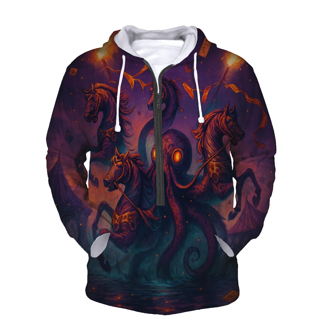 Warped Carnival Kraken heavyweight hoodies