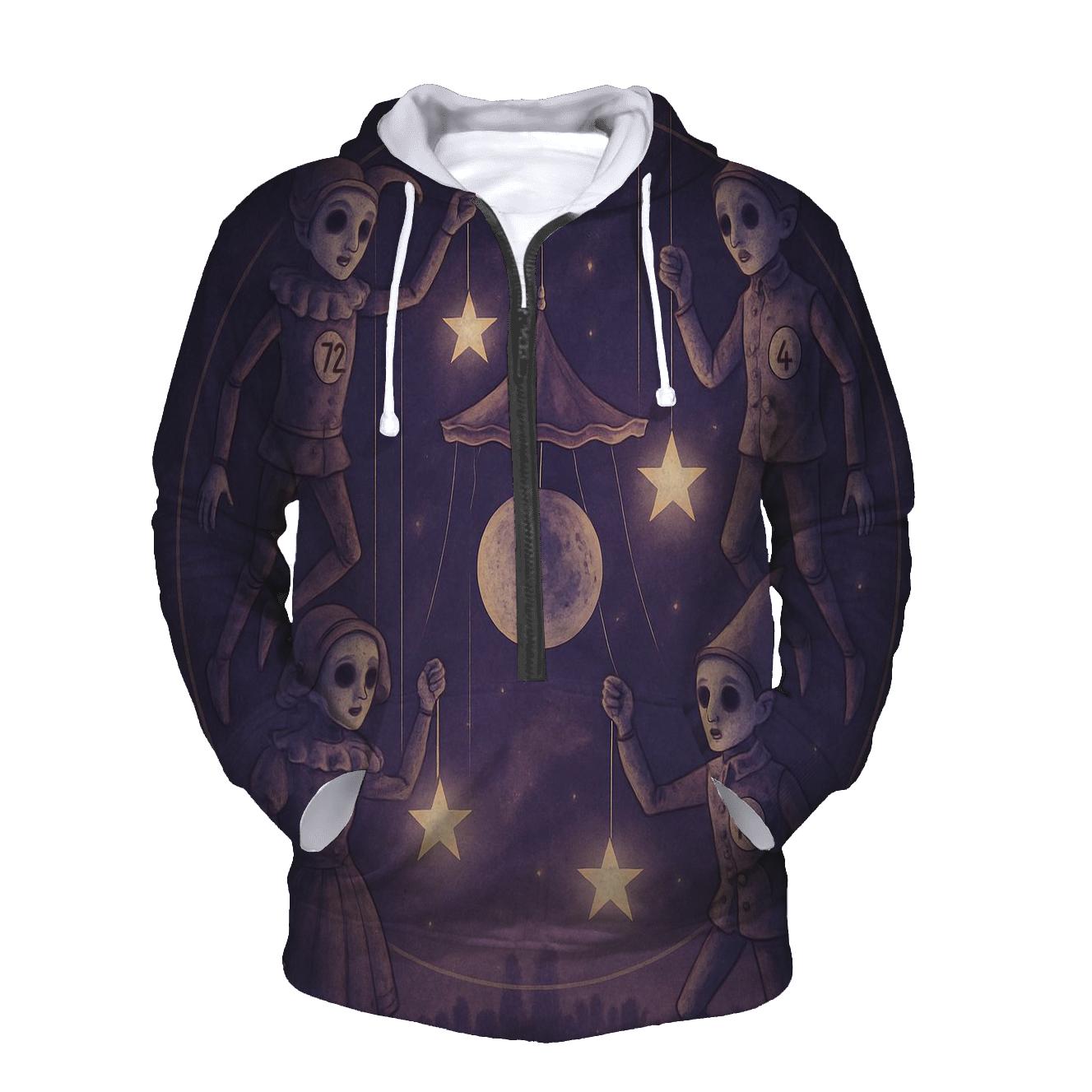 Orbiting Puppet Carousel hoodie designs