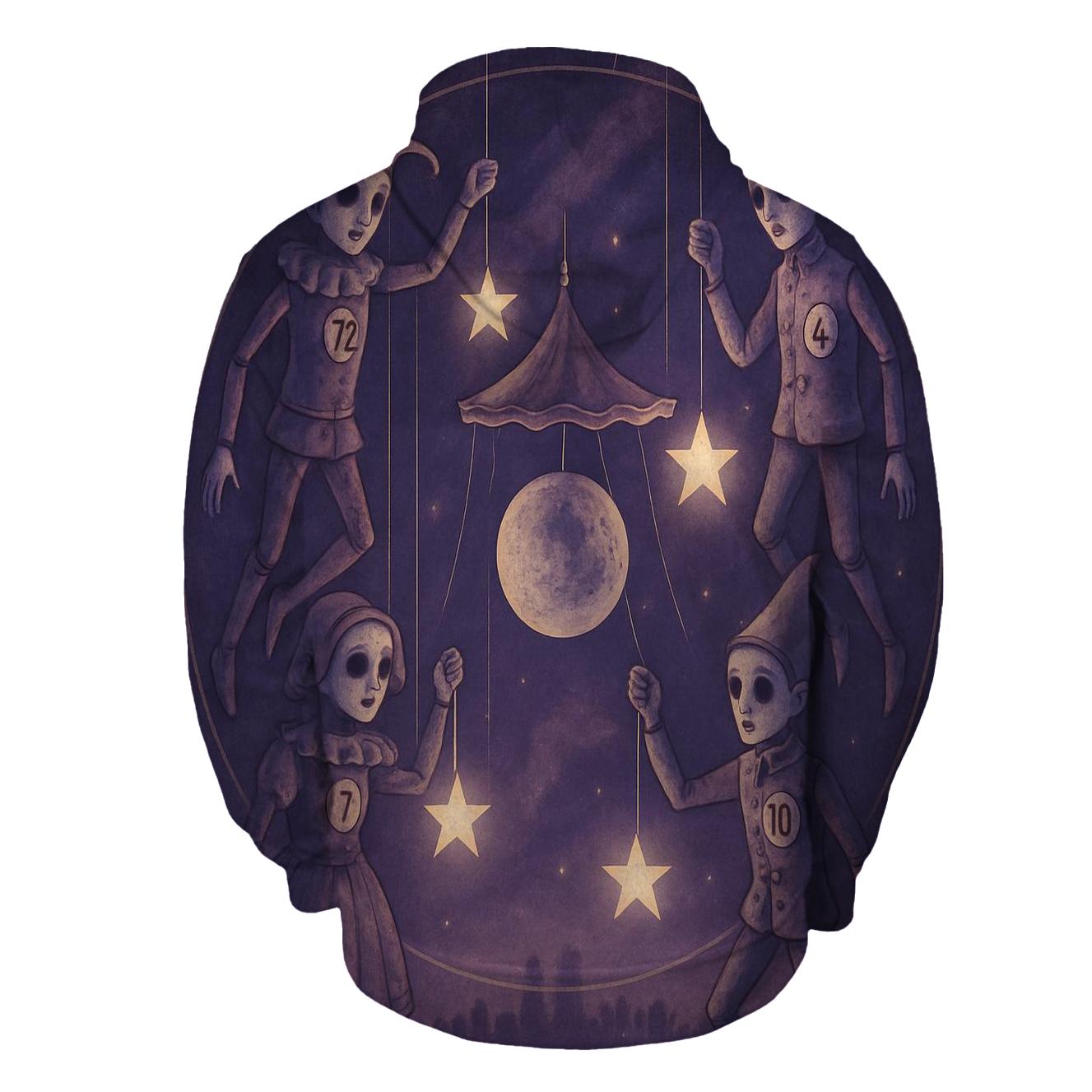 Orbiting Puppet Carousel hoodie designs