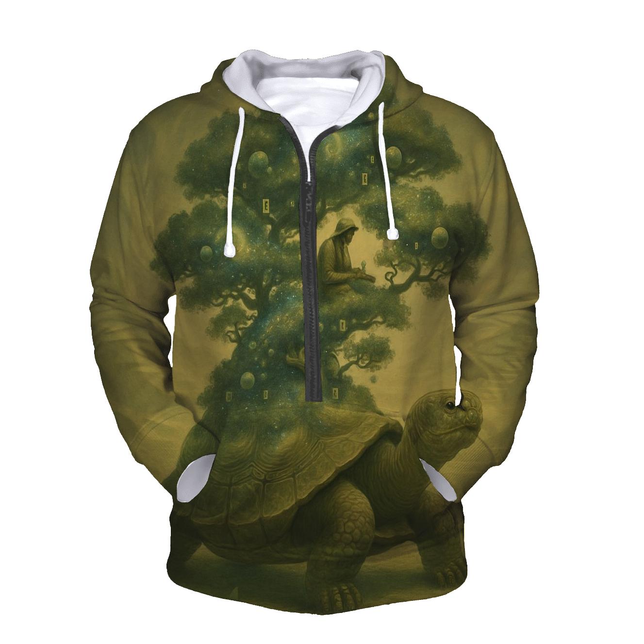 Bonsai Nebula Tortoise hoodies fashion