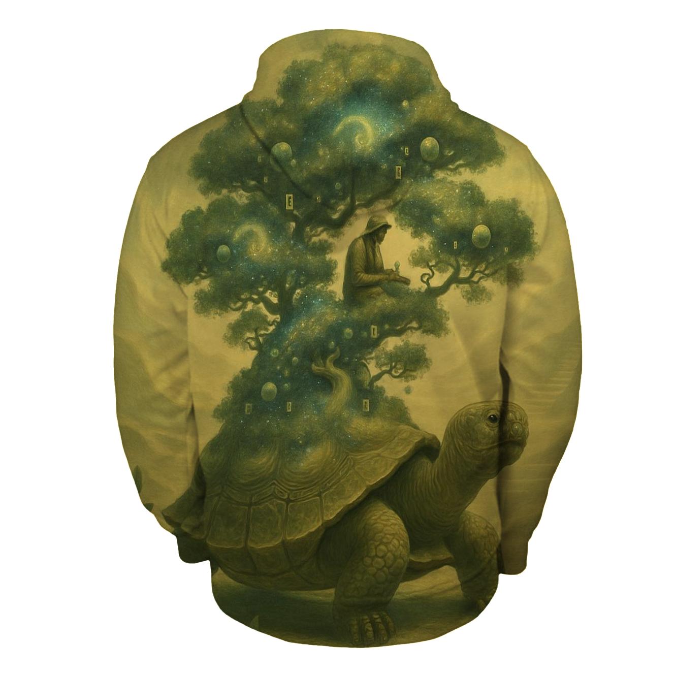 Bonsai Nebula Tortoise hoodies fashion