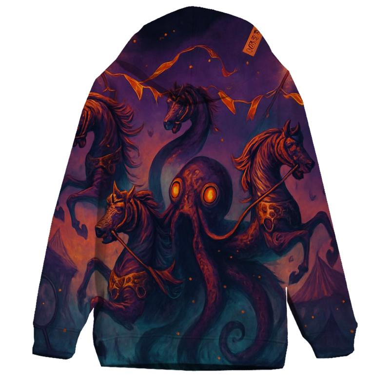 Warped Carnival Kraken premium hoodies